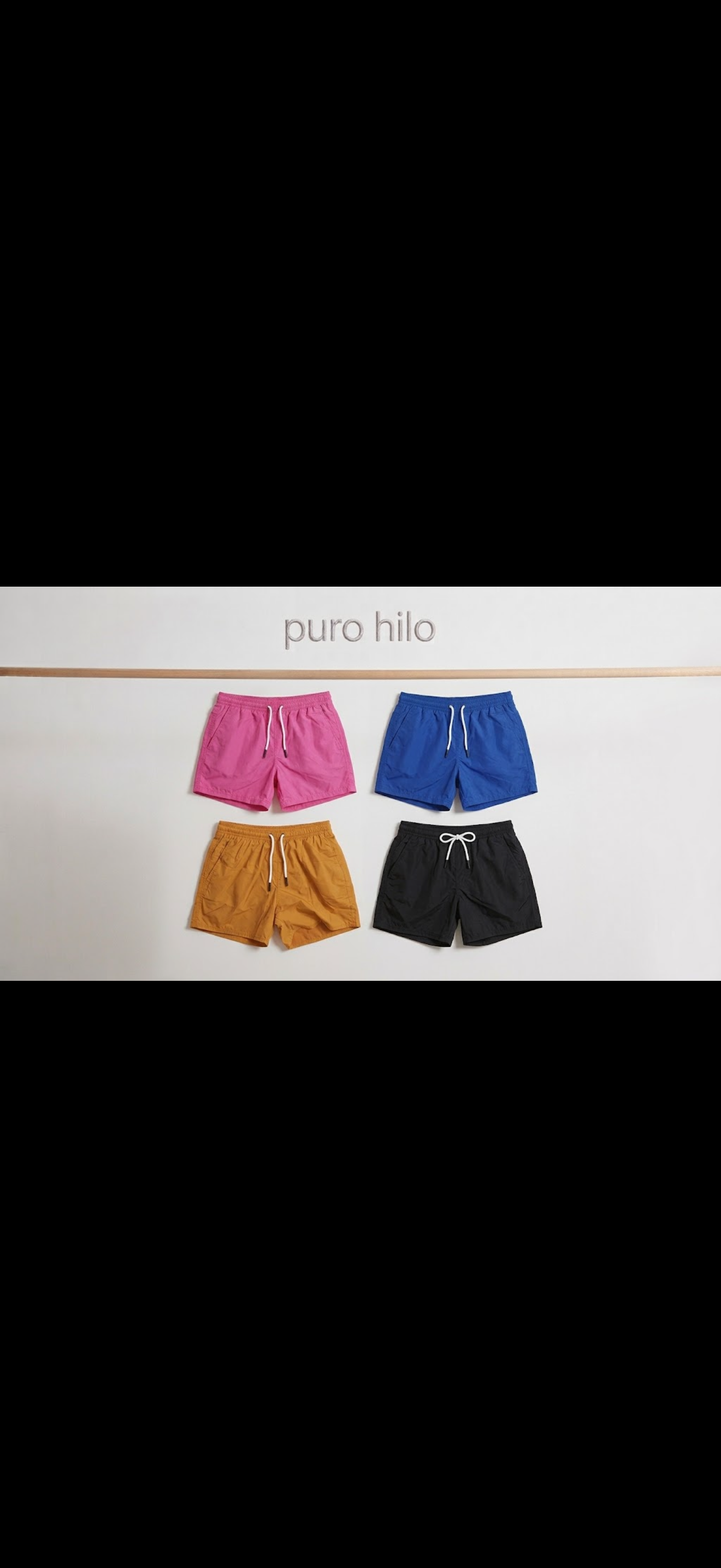 Short de baño hombre clásico