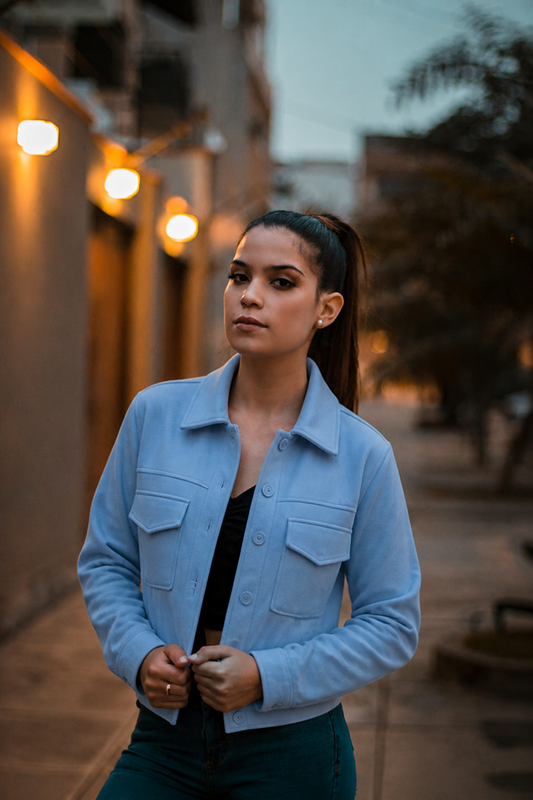 Blazer de paño