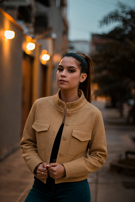 Blazer de paño